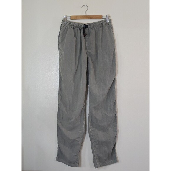 Gramicci Belted Pants Mens Medium 32/34 Elastic Waist Outdoor Vintage